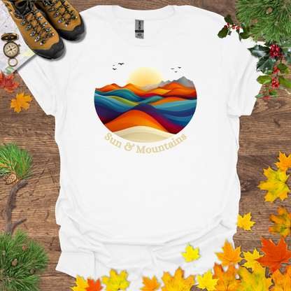 #94 Sun & Mountains T-Shirt