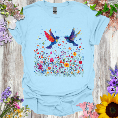 #231 Humming Birds & Flowers