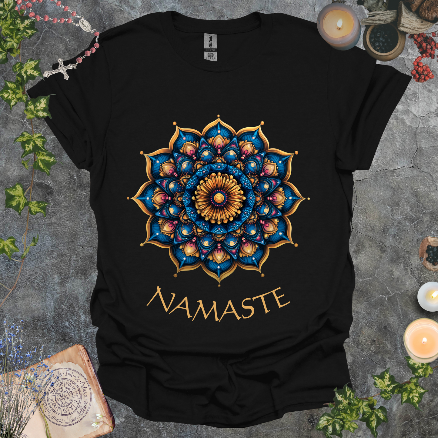 #69 Mandala Namaste T-Shirt