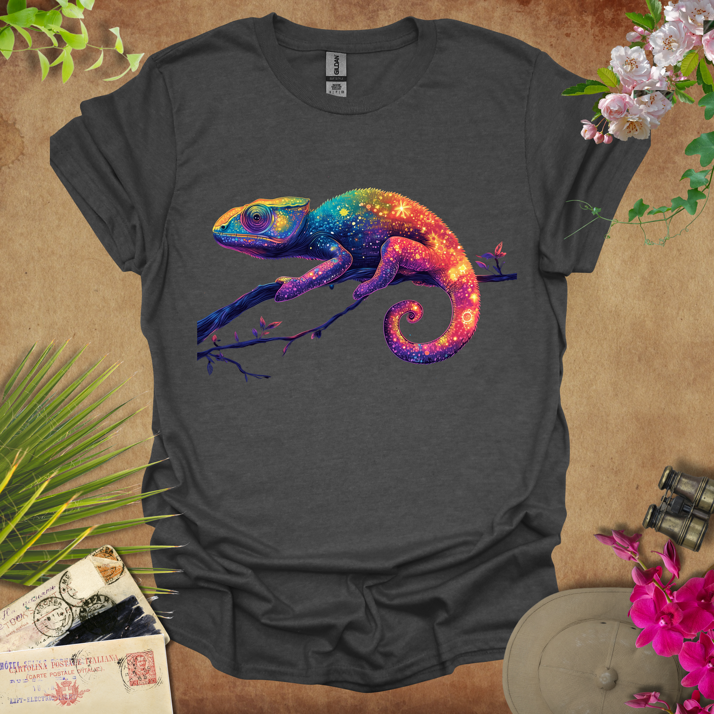 #249 Psychedelic Chameleon T-Shirt