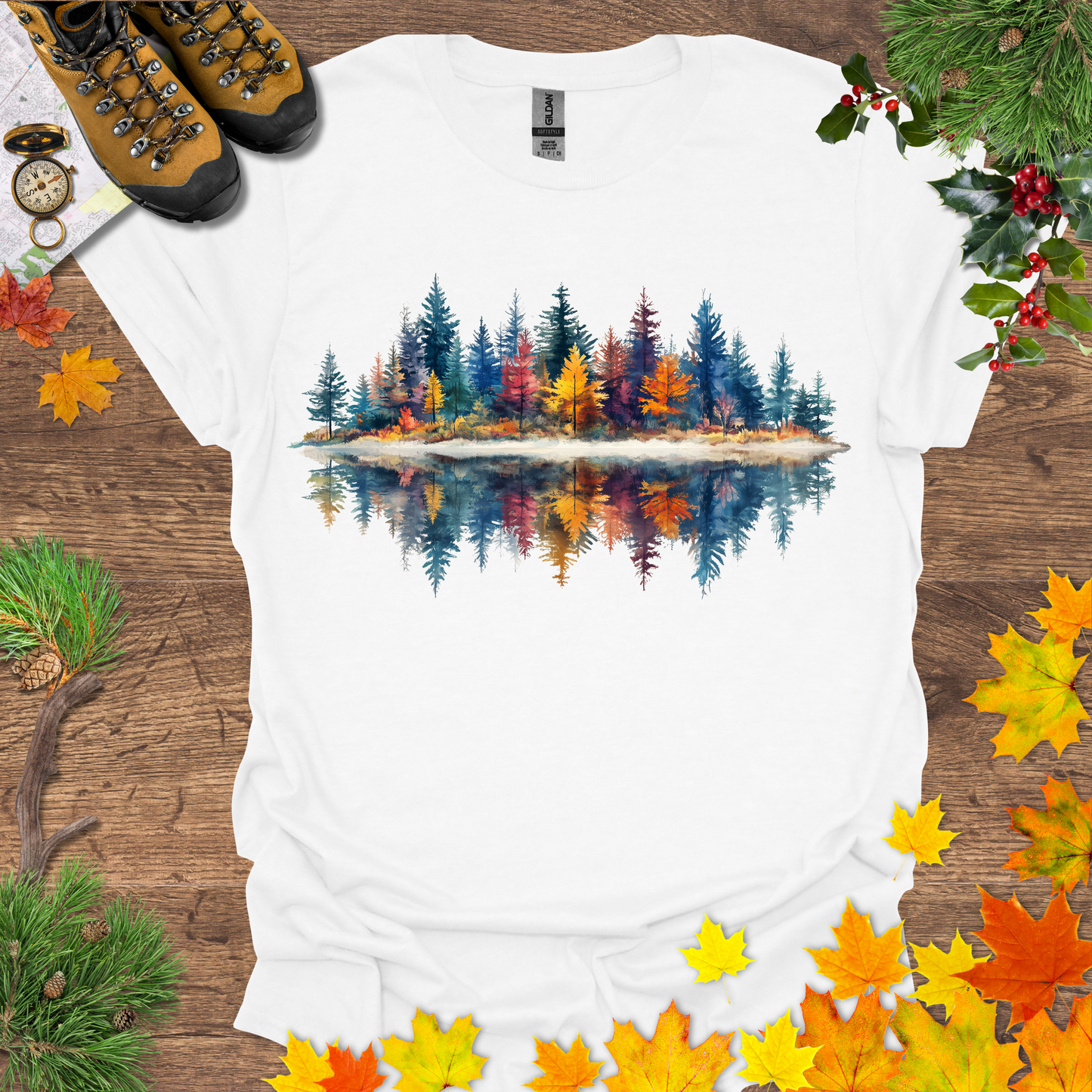 #75 Forest Reflection T-Shirt