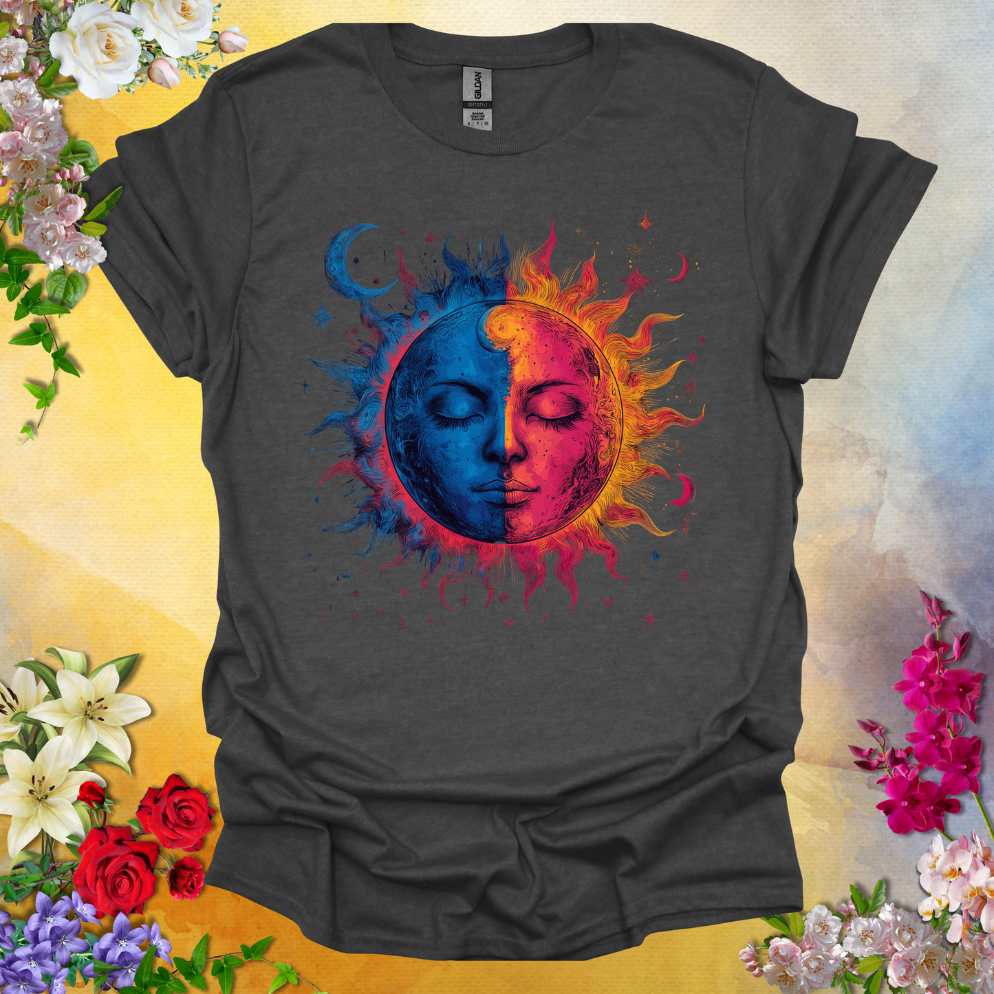 #233 Sun Faces T-Shirt