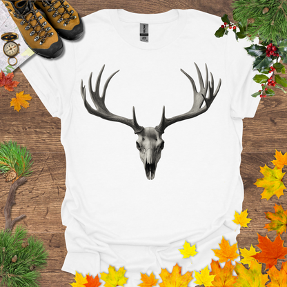 #164 Bull Elk Skull T-Shirt