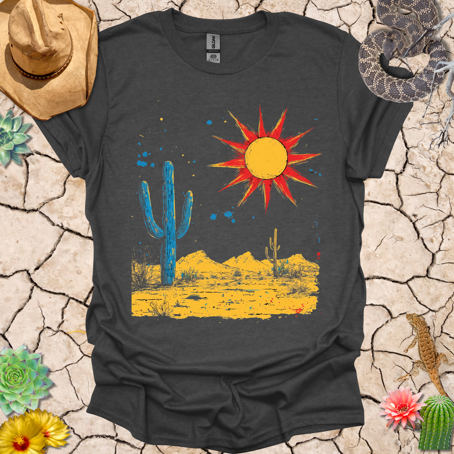 #188 Cactus Sun T-Shirt