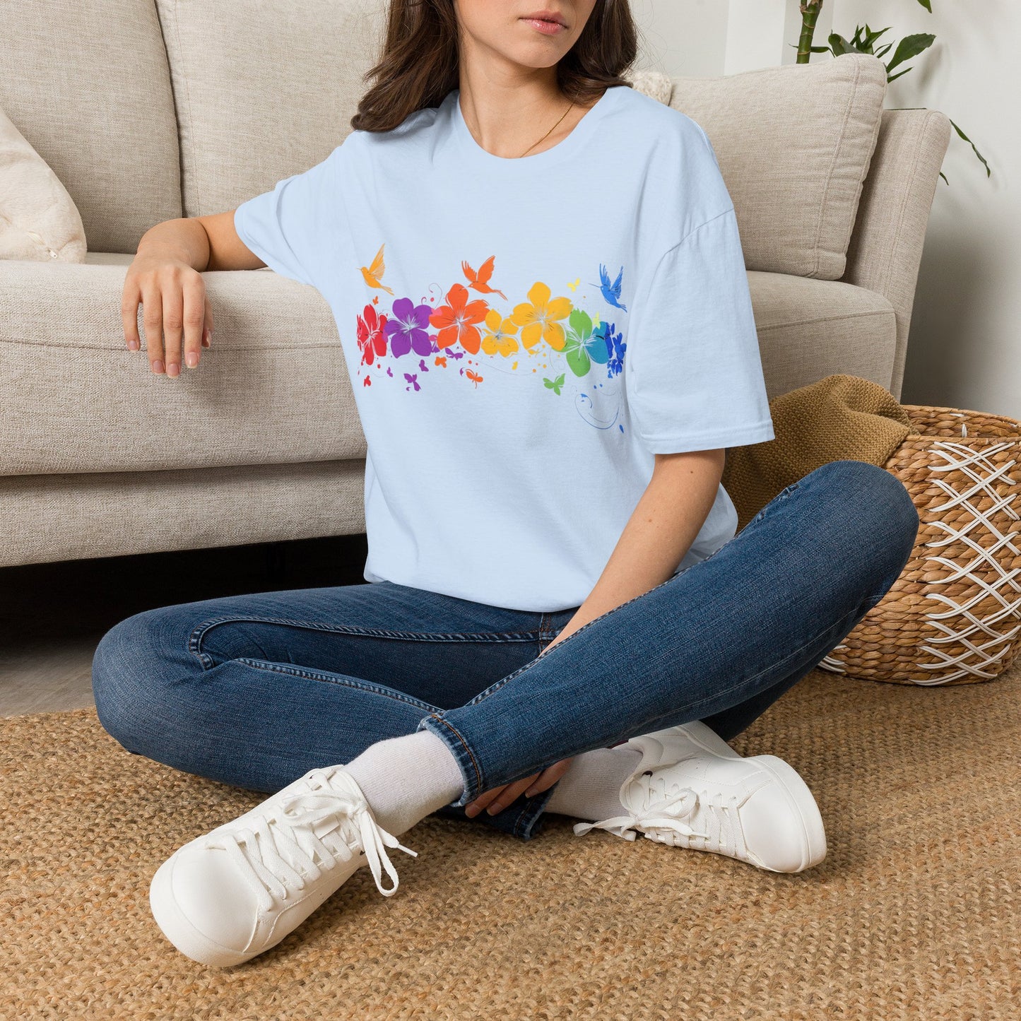 Bird & Flower T-Shirt