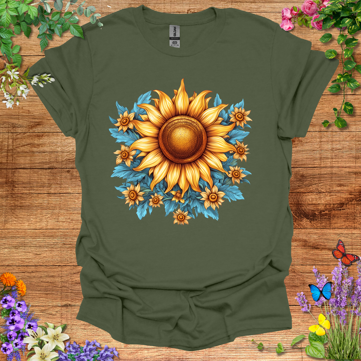 #137 Sunflowers T-Shirt