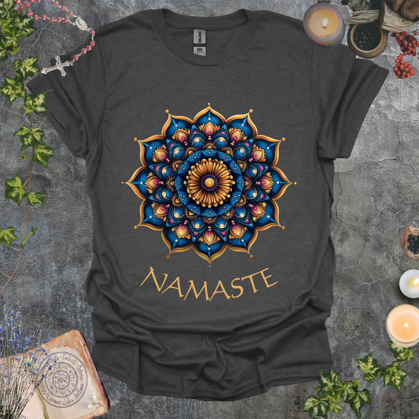 #69 Mandala Namaste T-Shirt