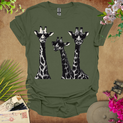 #150 3 Giraffe T-Shirt