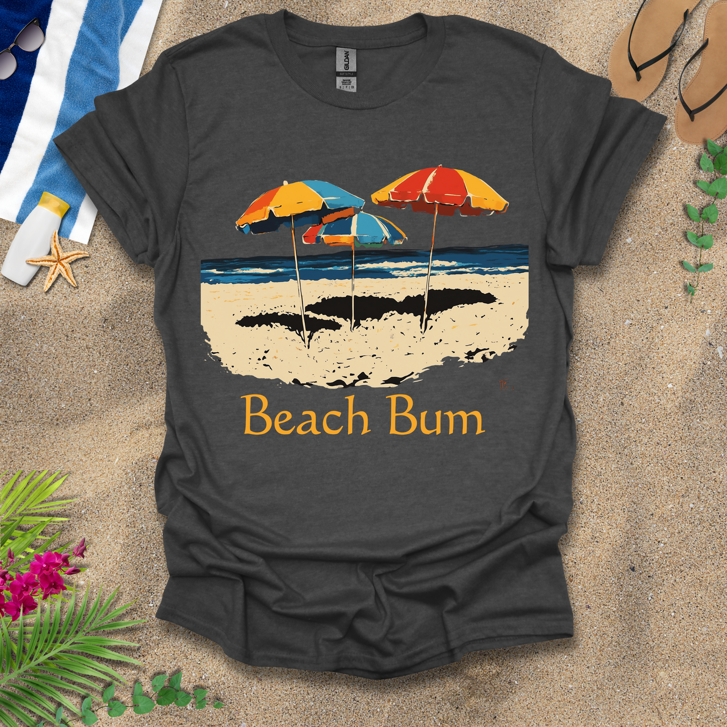 #204 Beach Umbrella T-Shirt