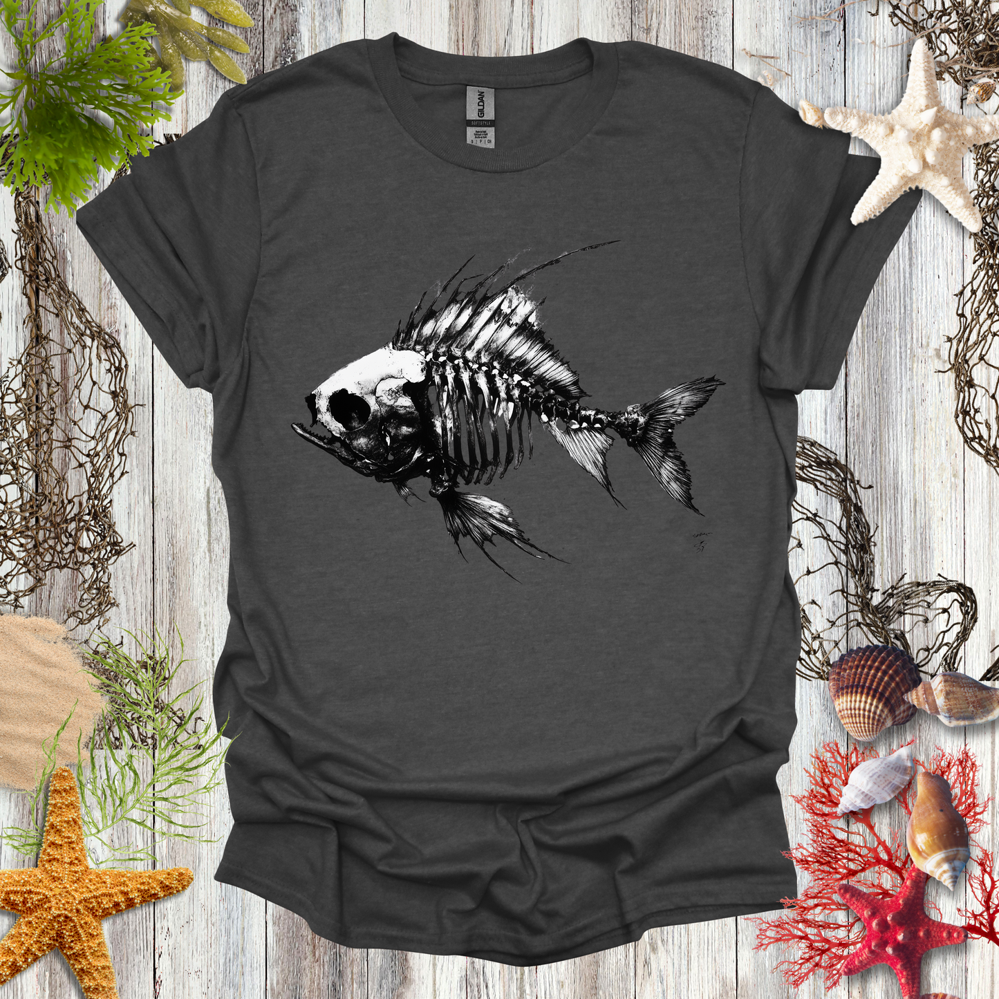 #23 Fish & Bones T-Shirt