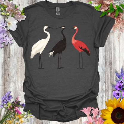 #175 3 Standing Herons