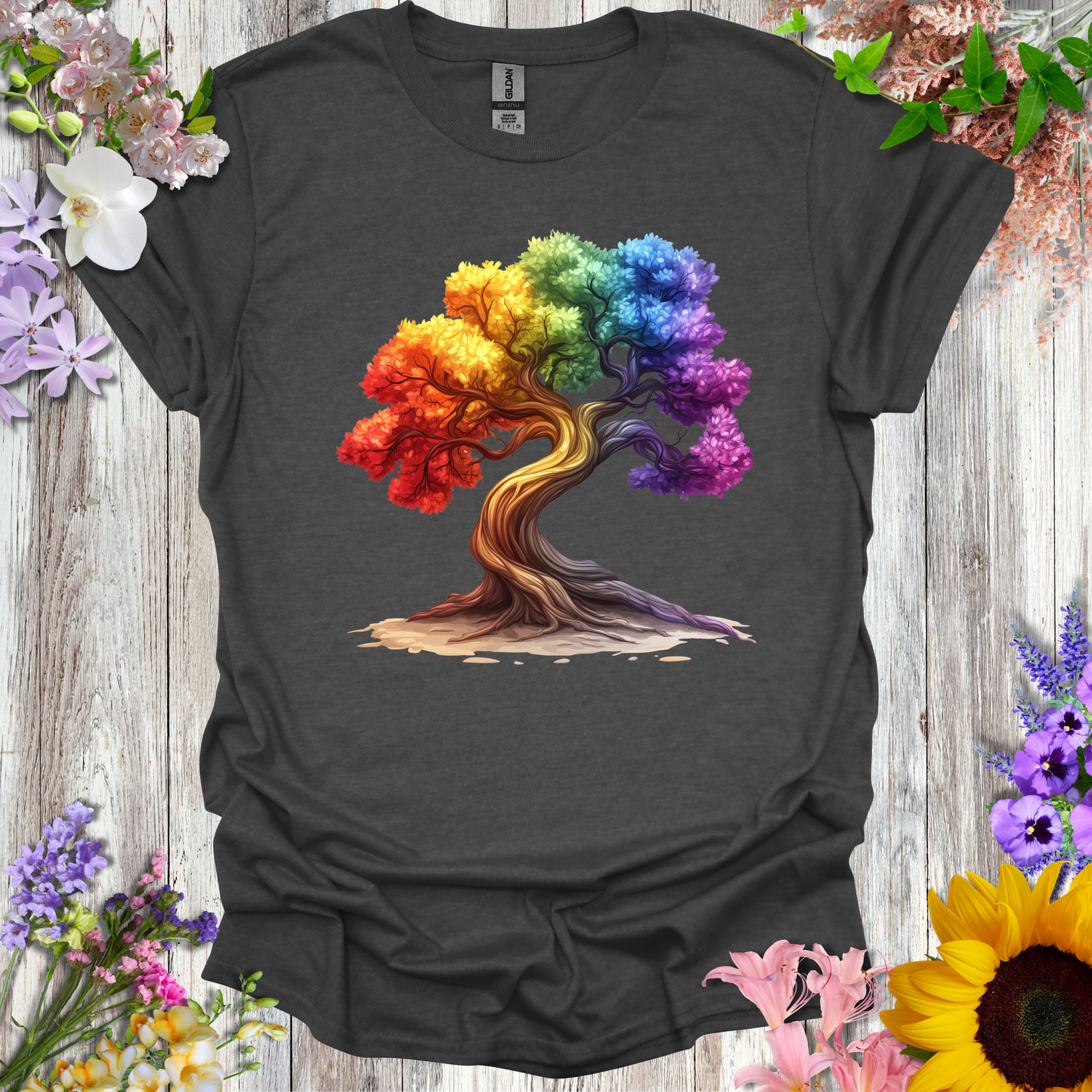 #146 Rainbow Bonsai T-Shirt