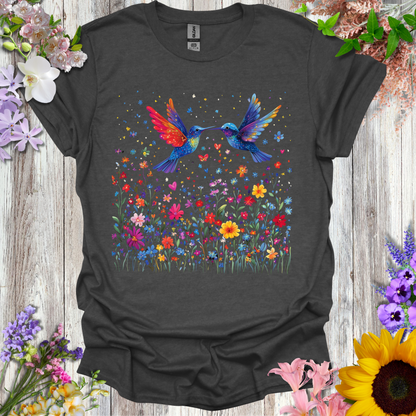 #231 Humming Birds & Flowers