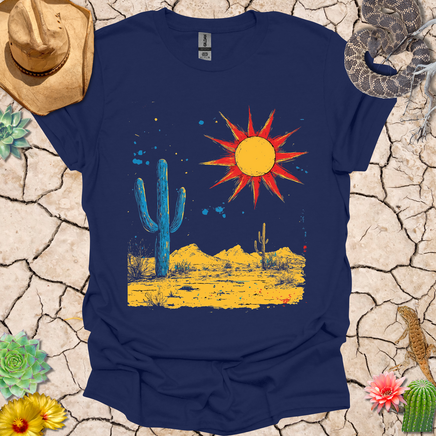 #188 Cactus Sun T-Shirt