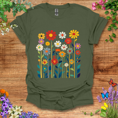 #224 Wild Flowers  T-Shirt