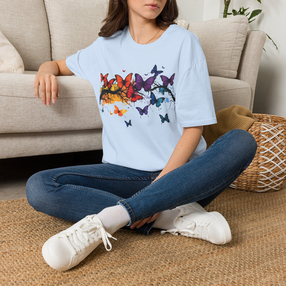 Tree & Butterfly T-Shirt