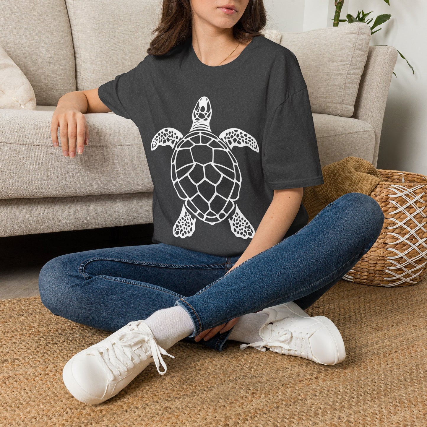 Sea Turtle Vector T-Shirt