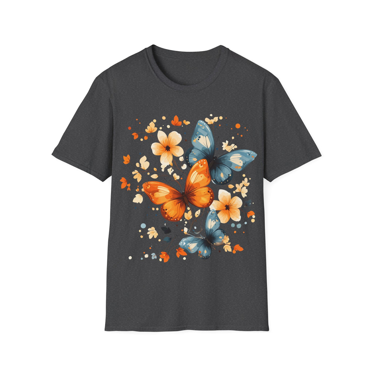 Butterfly Flowers T-Shirt