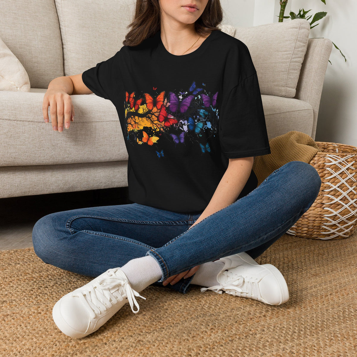 Tree & Butterfly T-Shirt