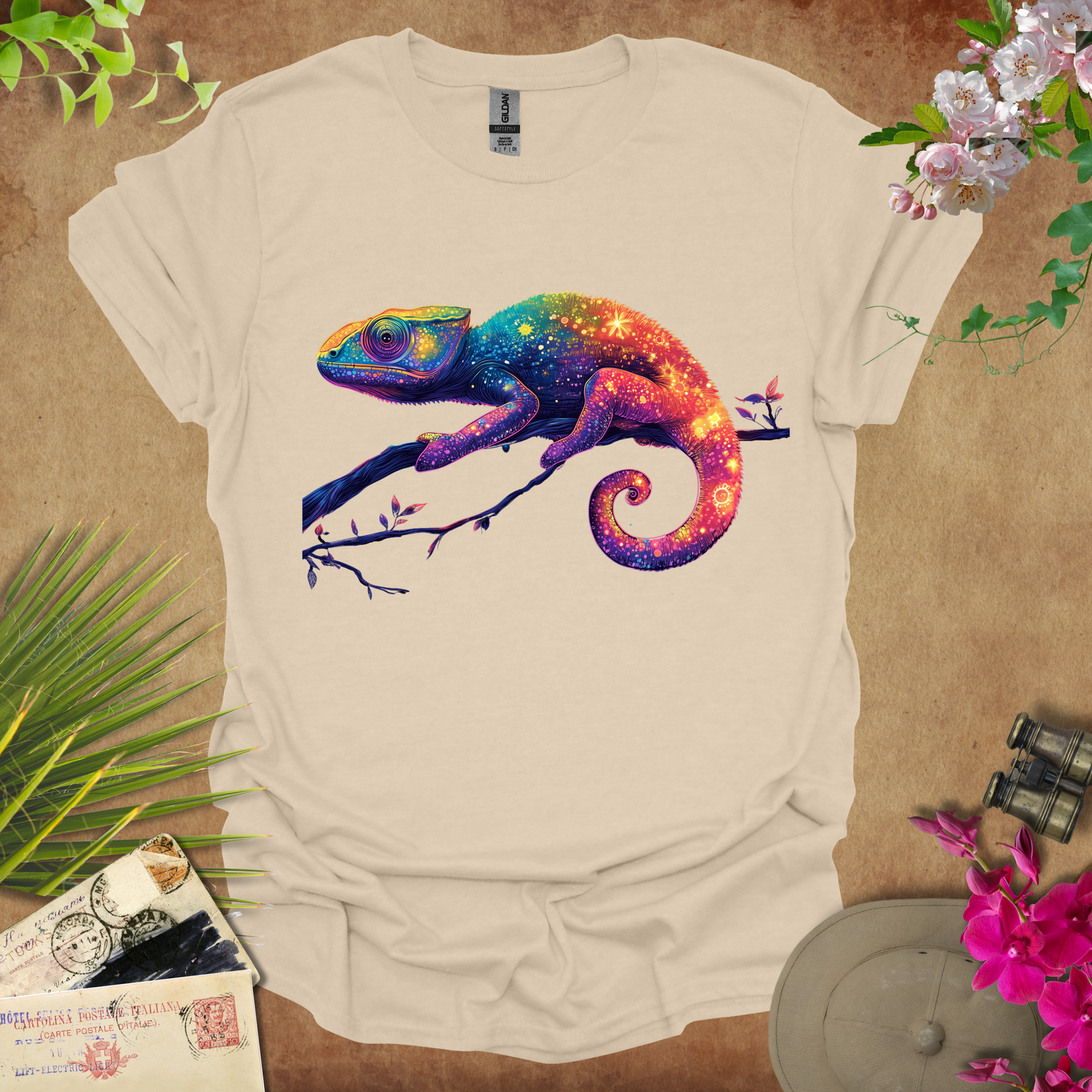 #249 Psychedelic Chameleon T-Shirt