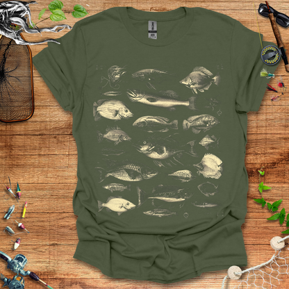#187 Fish Collection T-Shirt