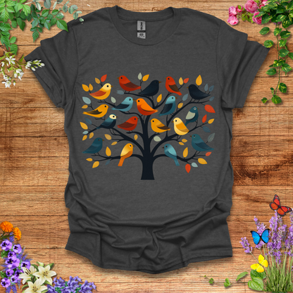 #214 Tree Birds T-Shirt