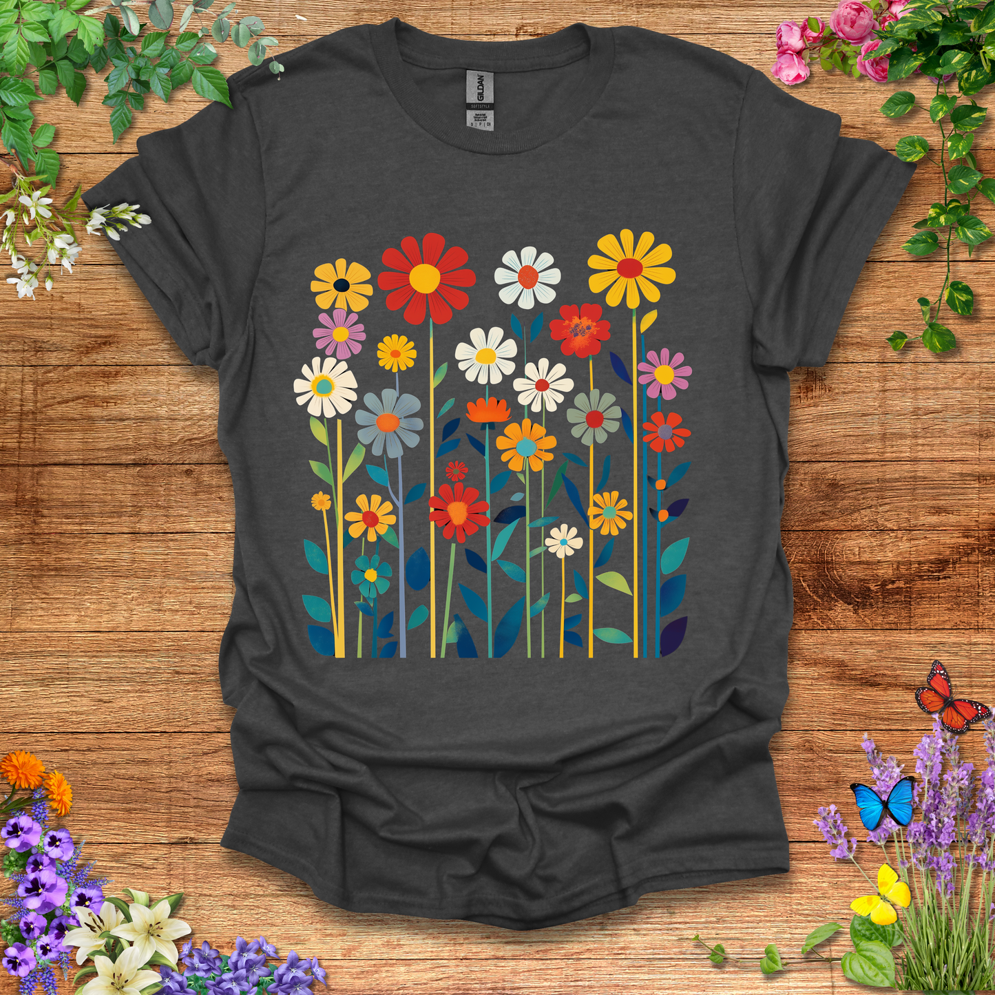 #224 Wild Flowers  T-Shirt