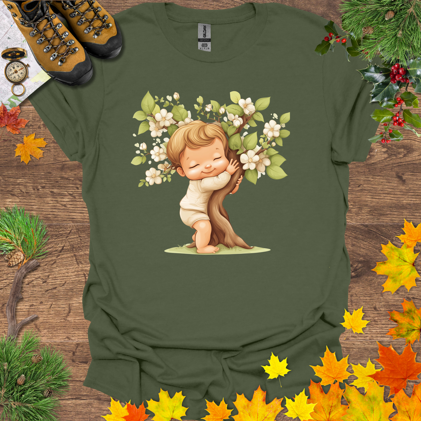 # 163 Lil Tree Hugger T-Shirt