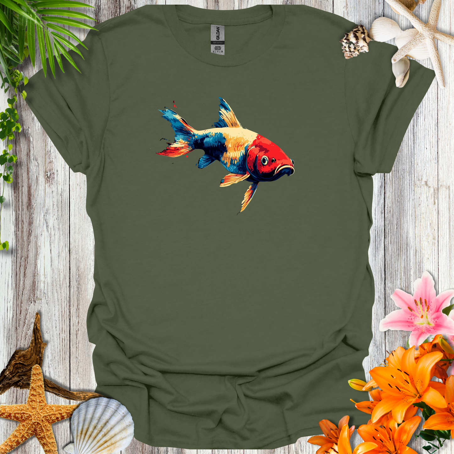 #53 Colorful Fish T-Shirt