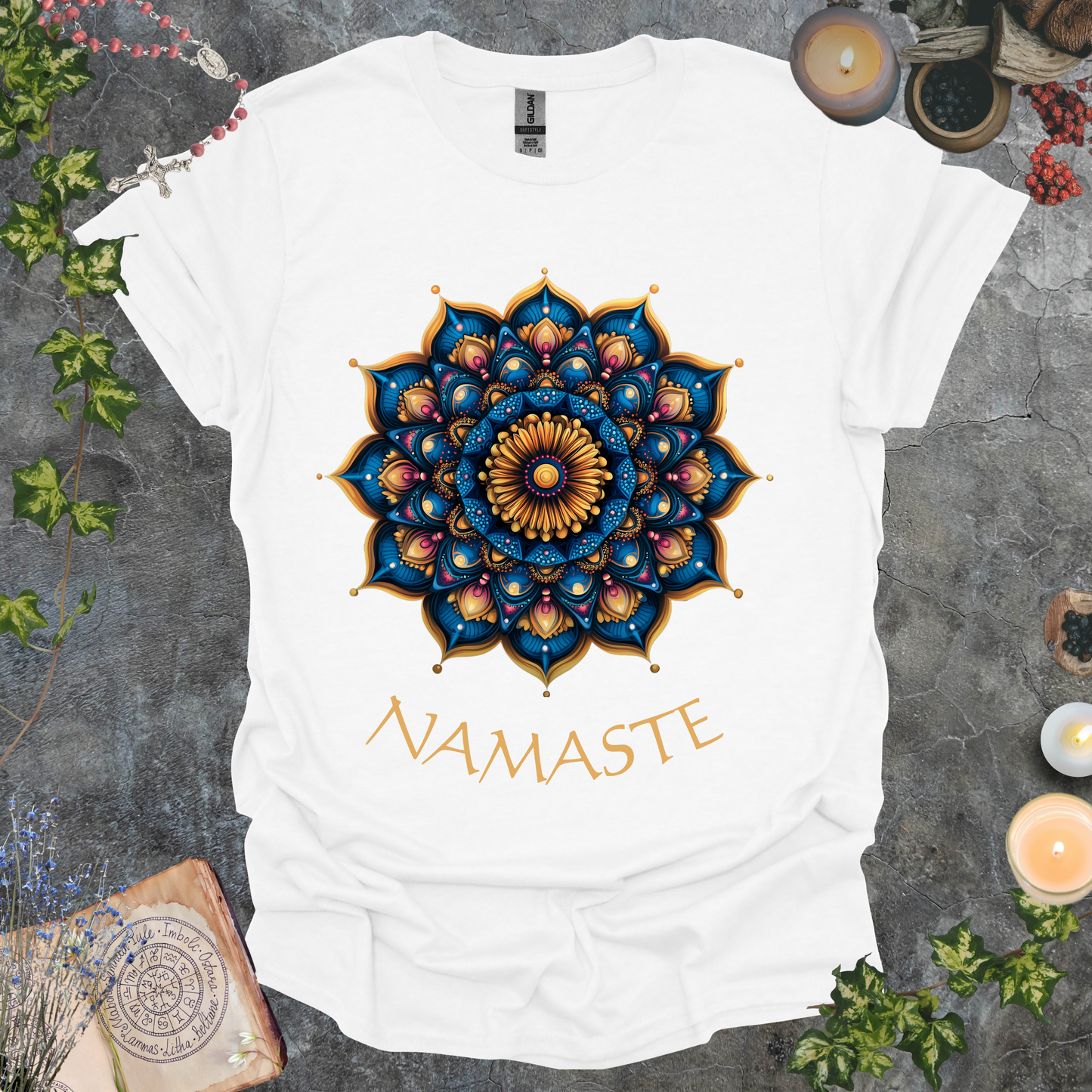 #69 Mandala Namaste T-Shirt