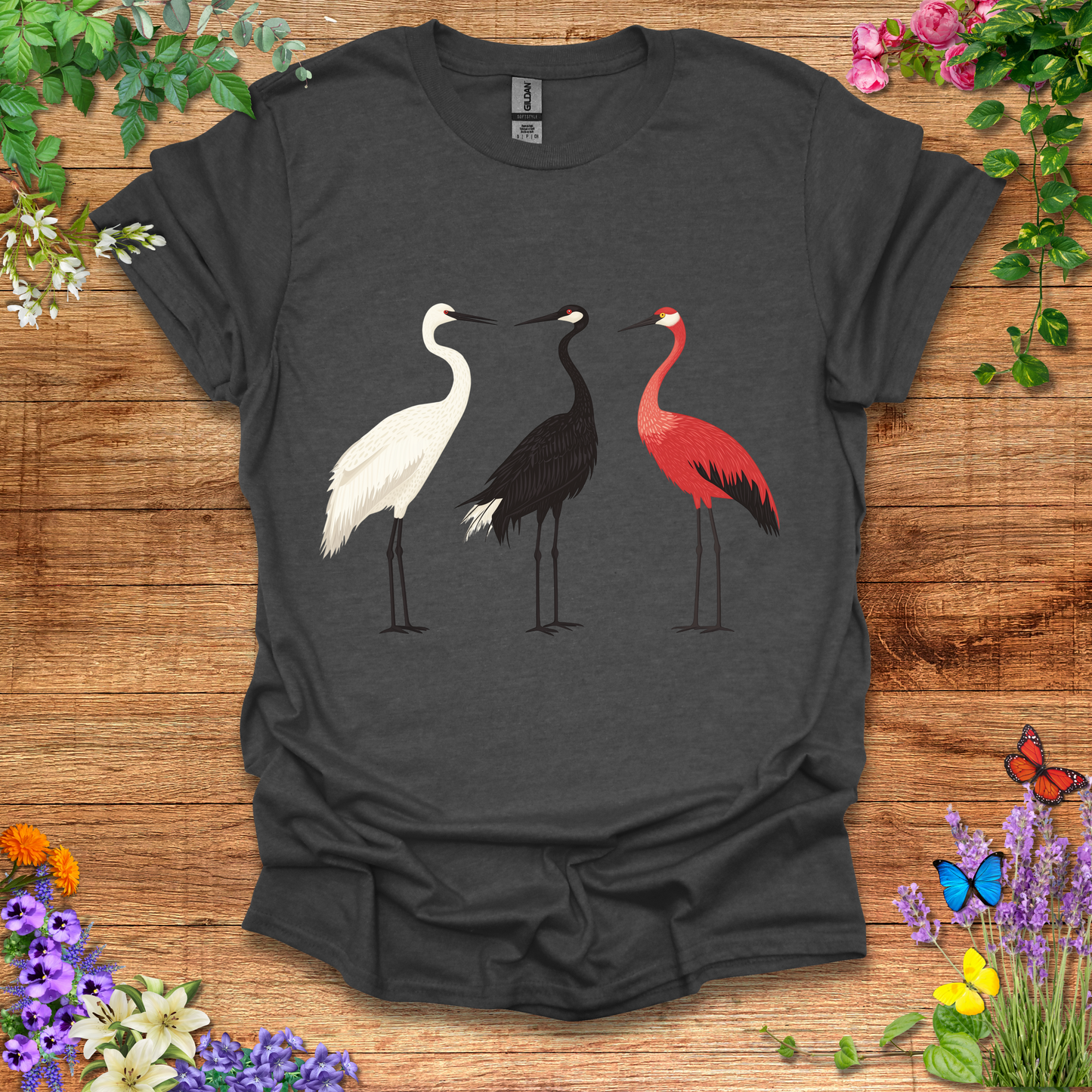 #52 Three Cranes T-Shirt