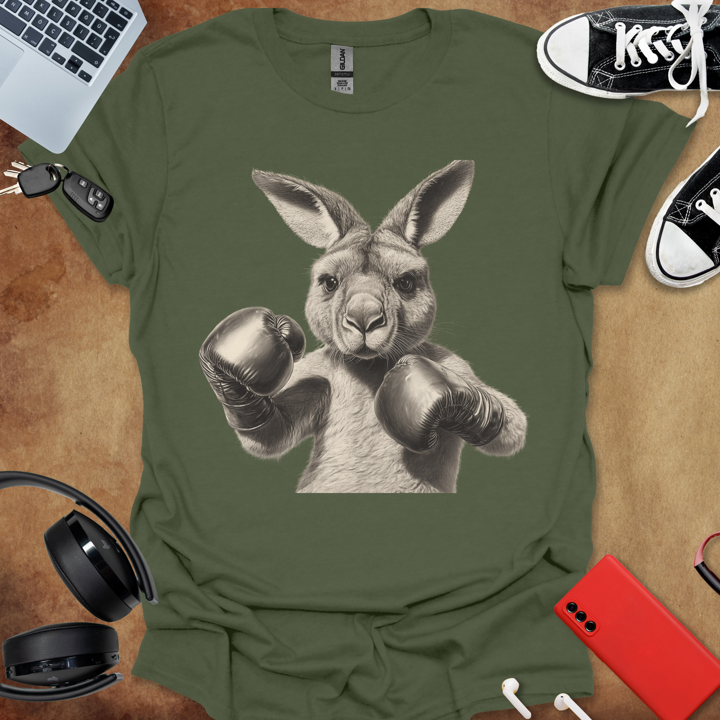 #247  Punchy the Kangaroo T-Shirt