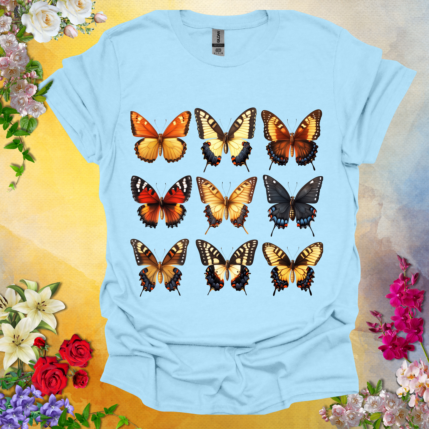 #217 Butterfly Collection T-Shirt