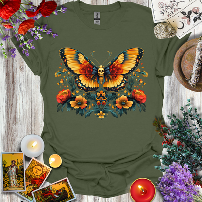#54 Death Head Butterfly T-Shirt