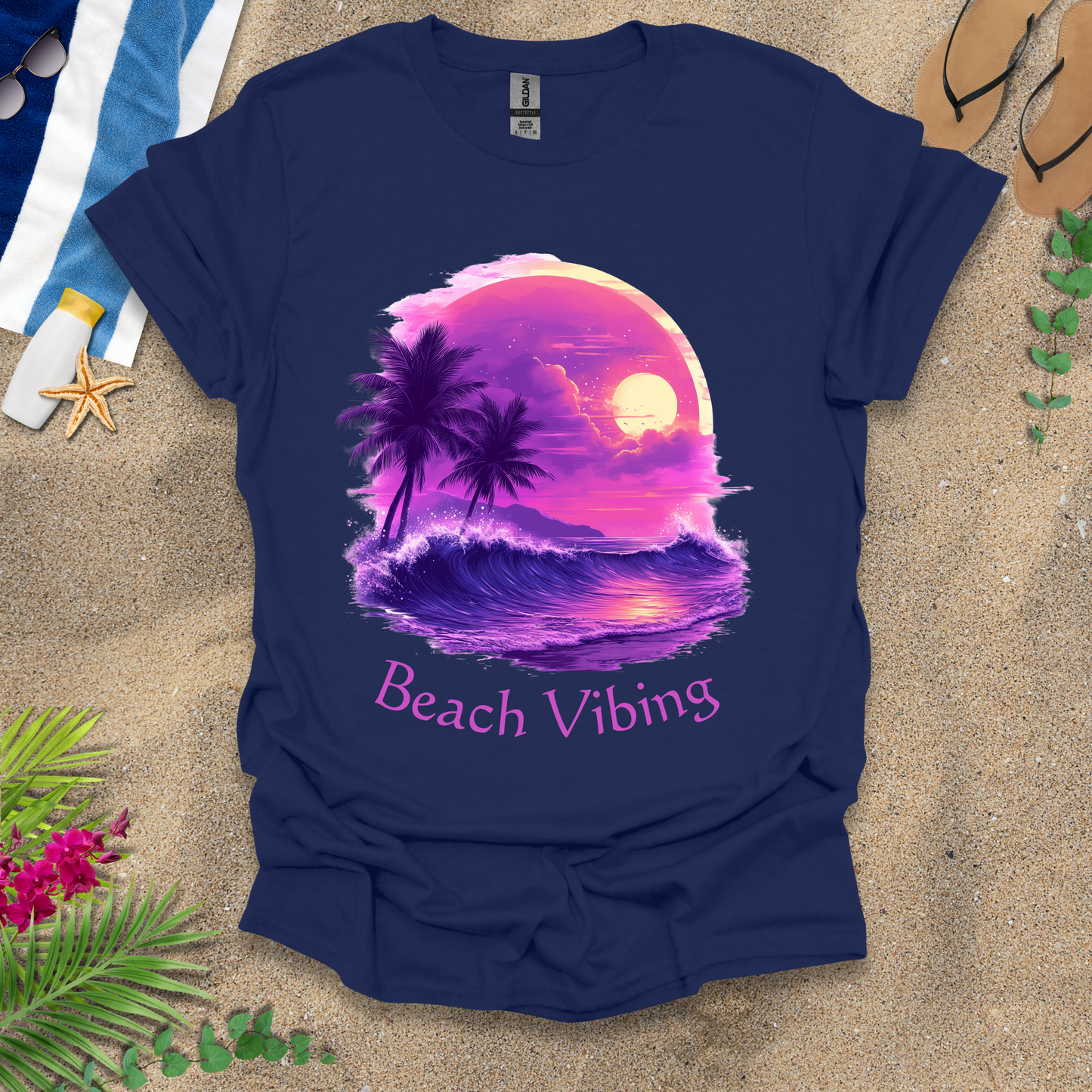 #208 Beach Vibing T-Shirt