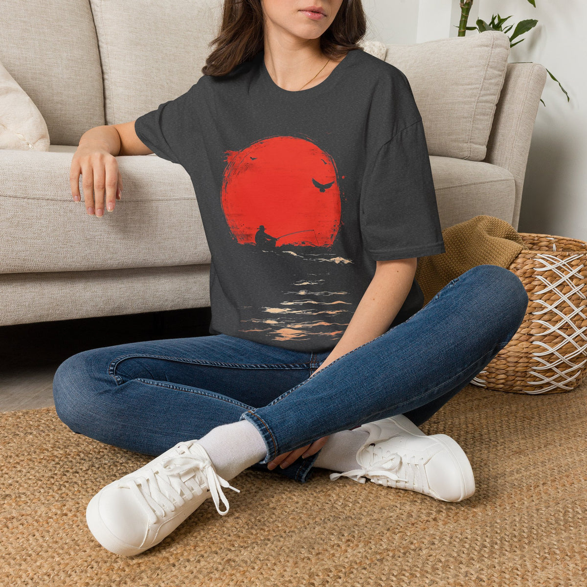 Sun & Fisherman T-Shirt