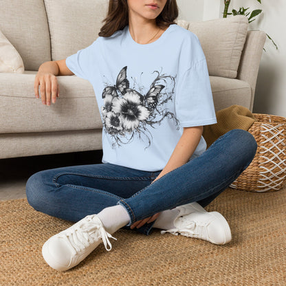 Butterflies & Flowers T-Shirt
