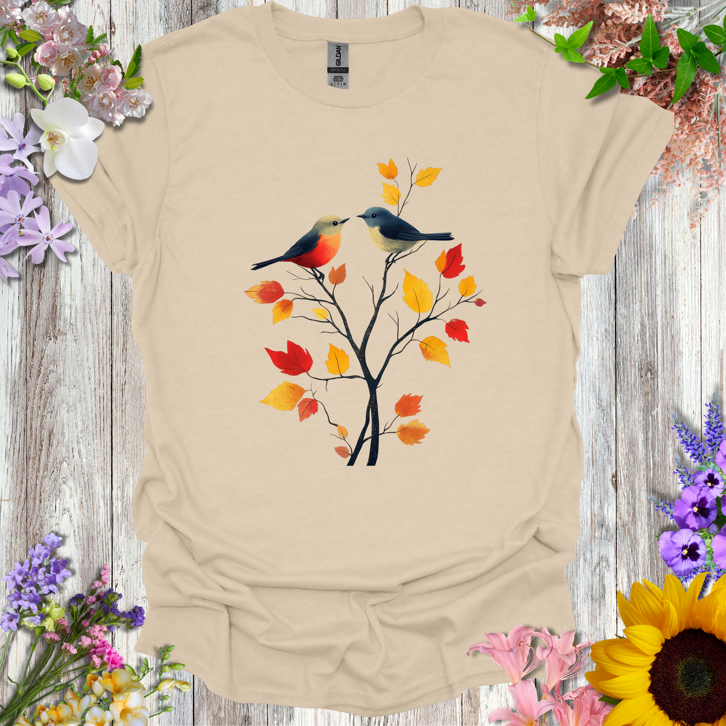 #07 Bird & Tree T-Shirt