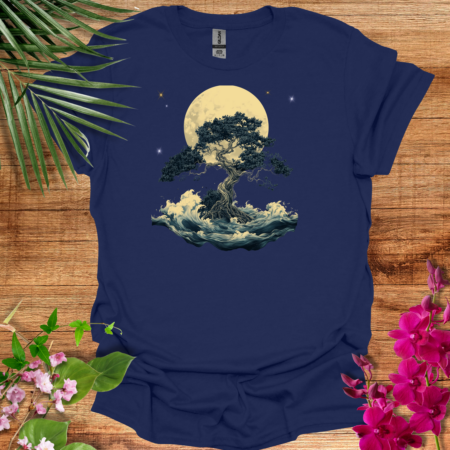 # 24 Bonsai & Moon T-Shirt