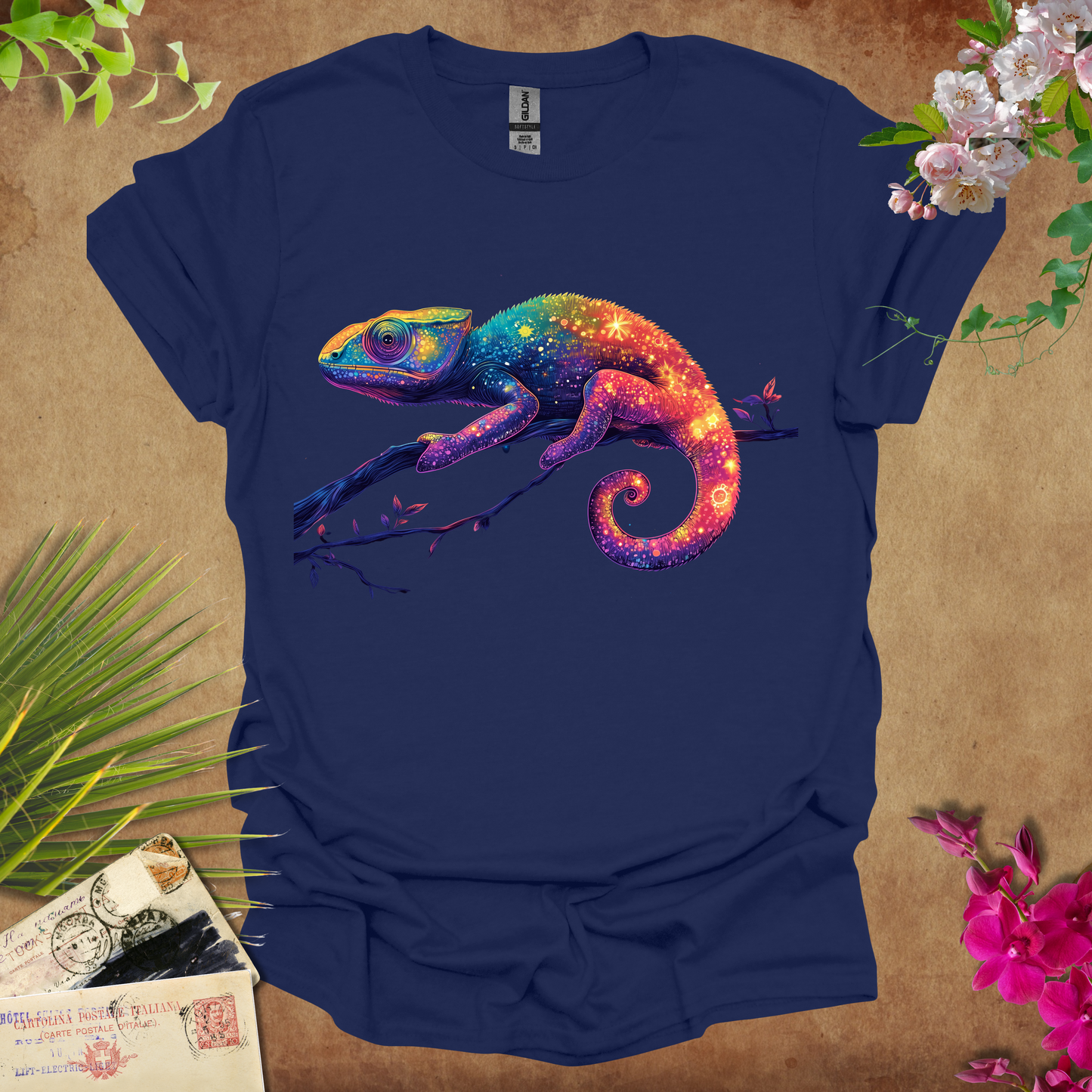 #249 Psychedelic Chameleon T-Shirt
