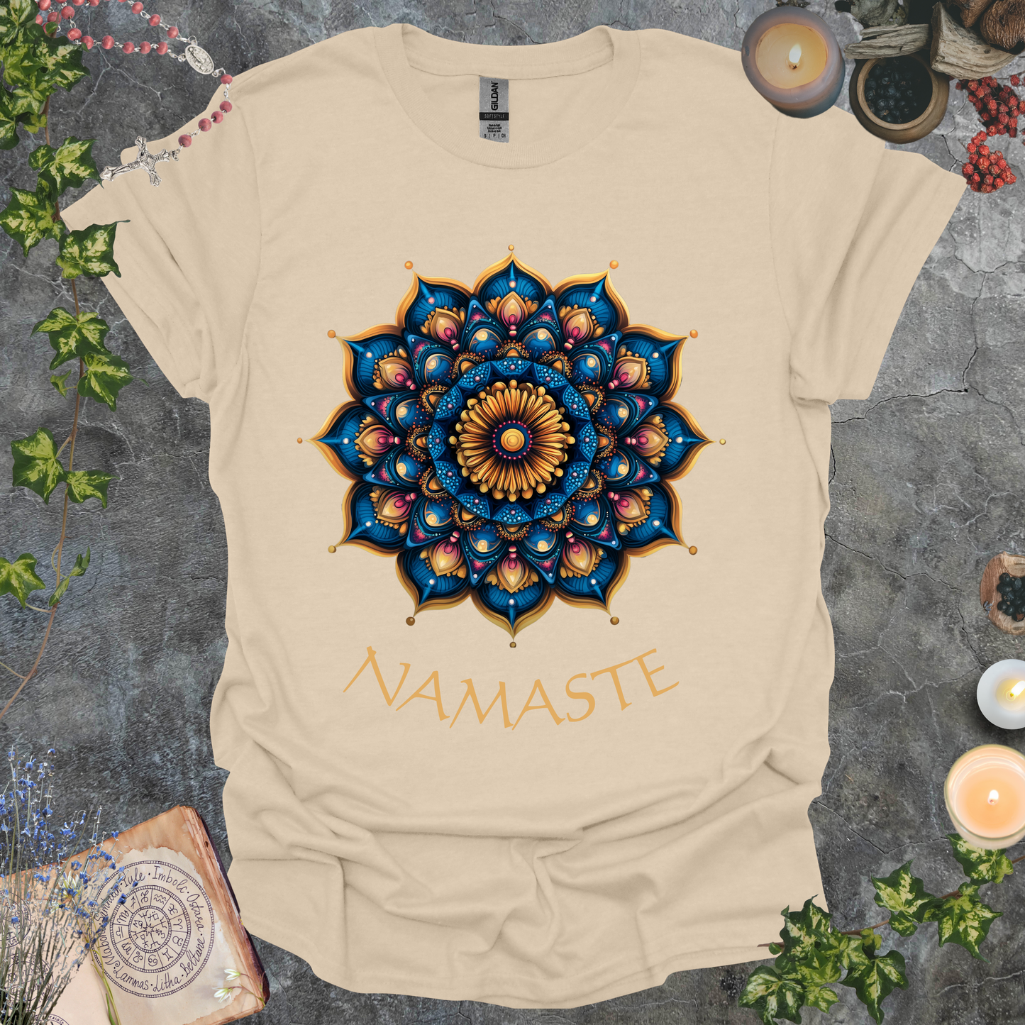 #69 Mandala Namaste T-Shirt
