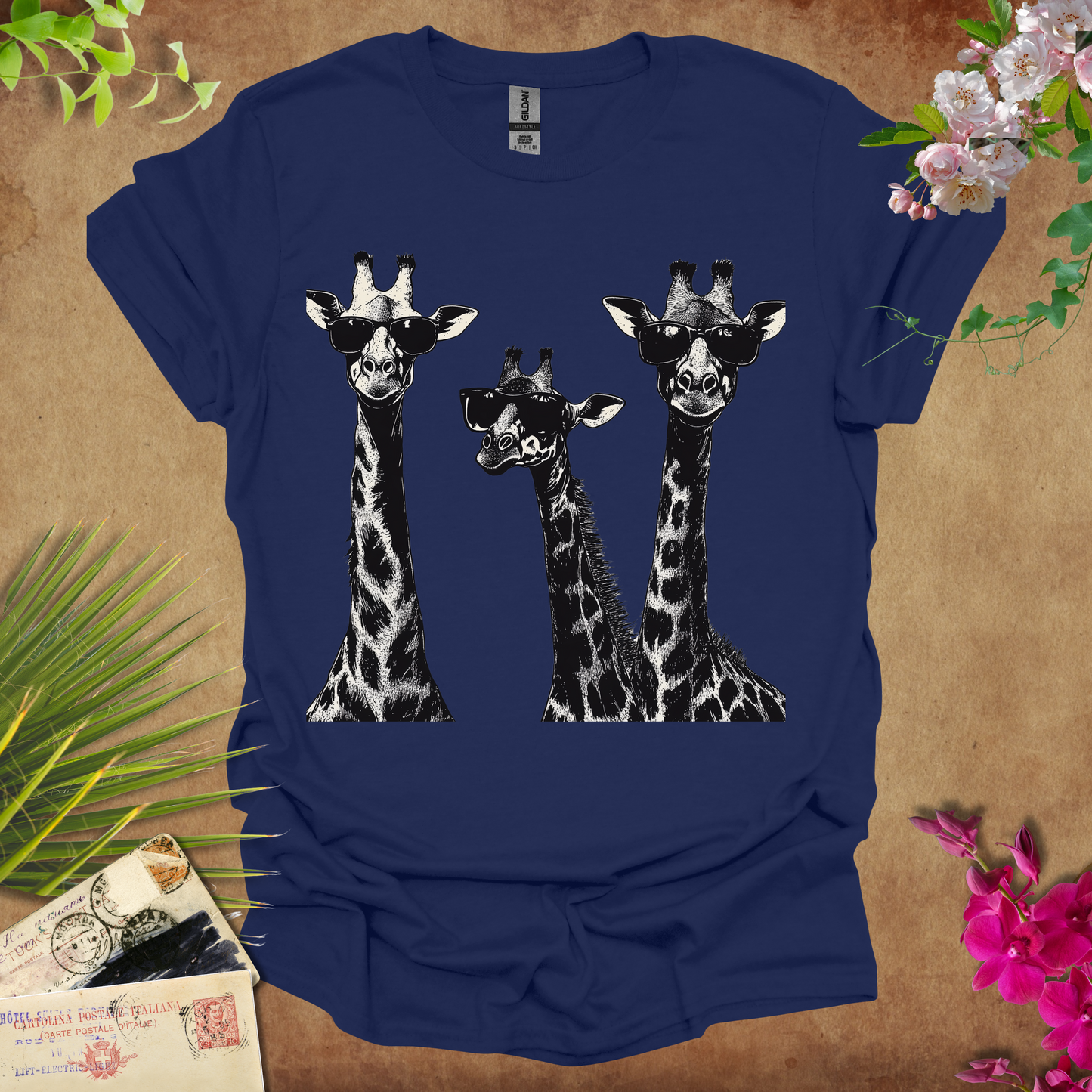 #150 3 Giraffe T-Shirt