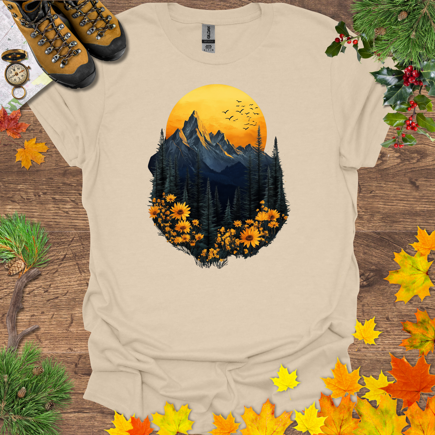 #64 Mountain Flowers T-Shirt