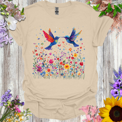 #231 Humming Birds & Flowers