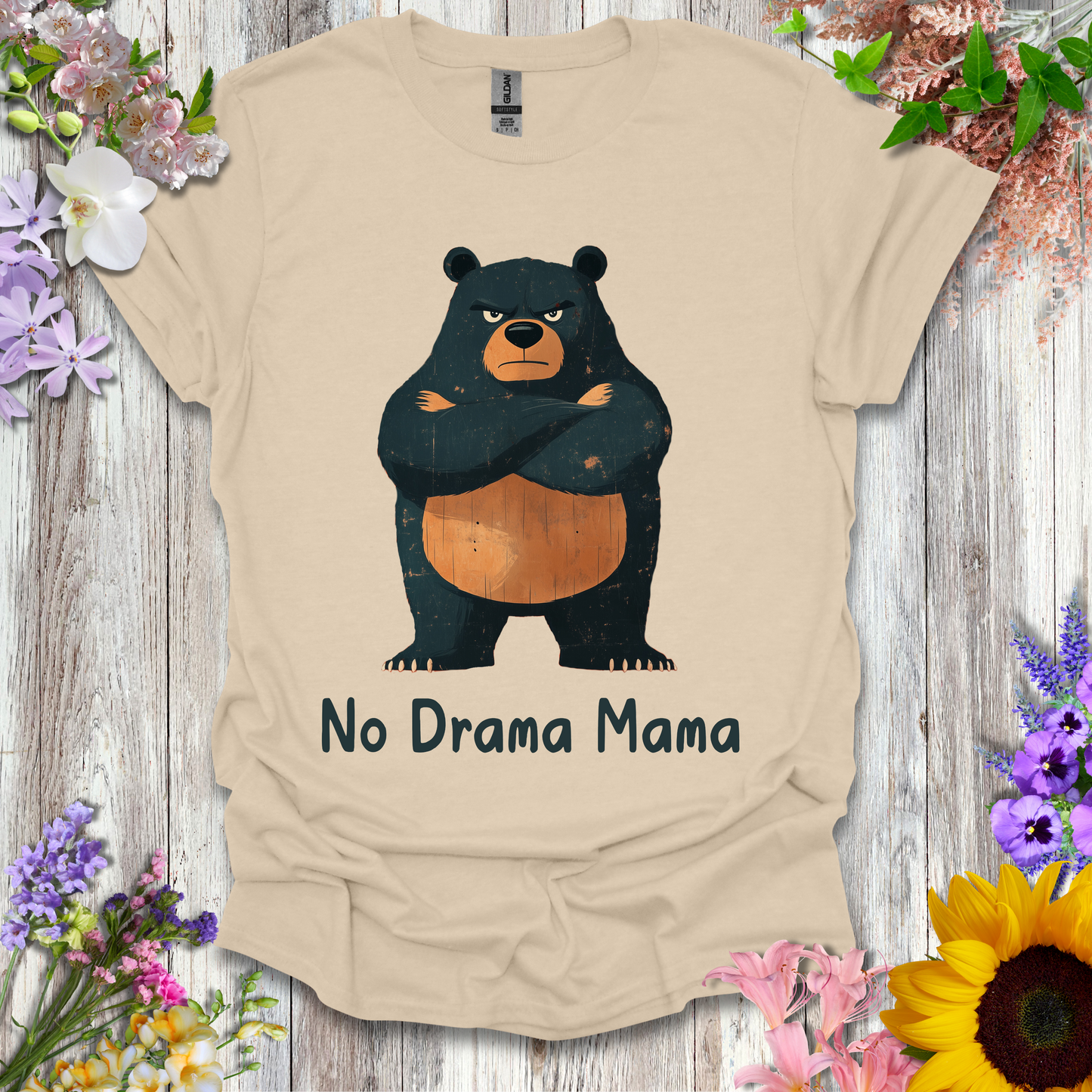 #34 No Drama Momma T-Shirt