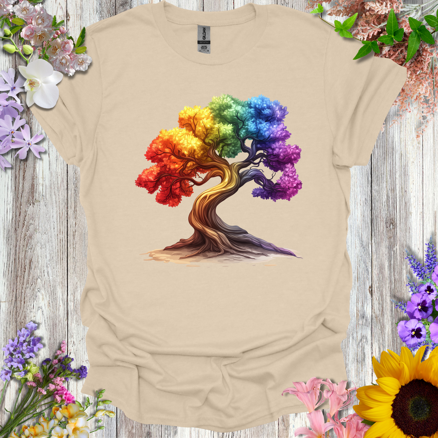 #146 Rainbow Bonsai T-Shirt