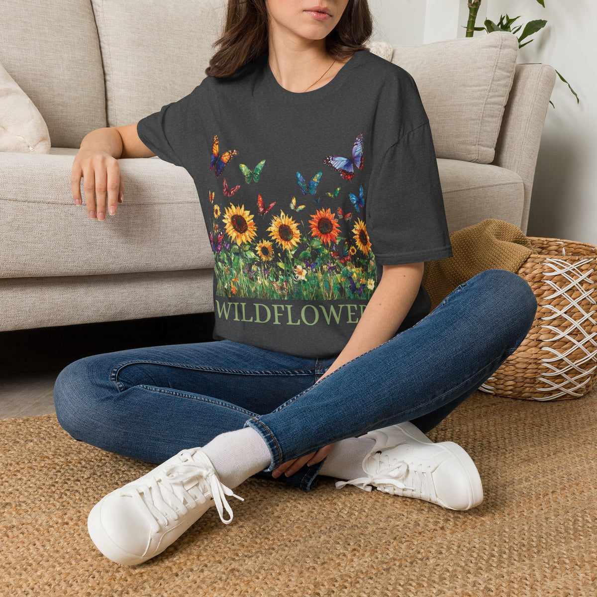 Wildflowers & Butterflies T-Shirt