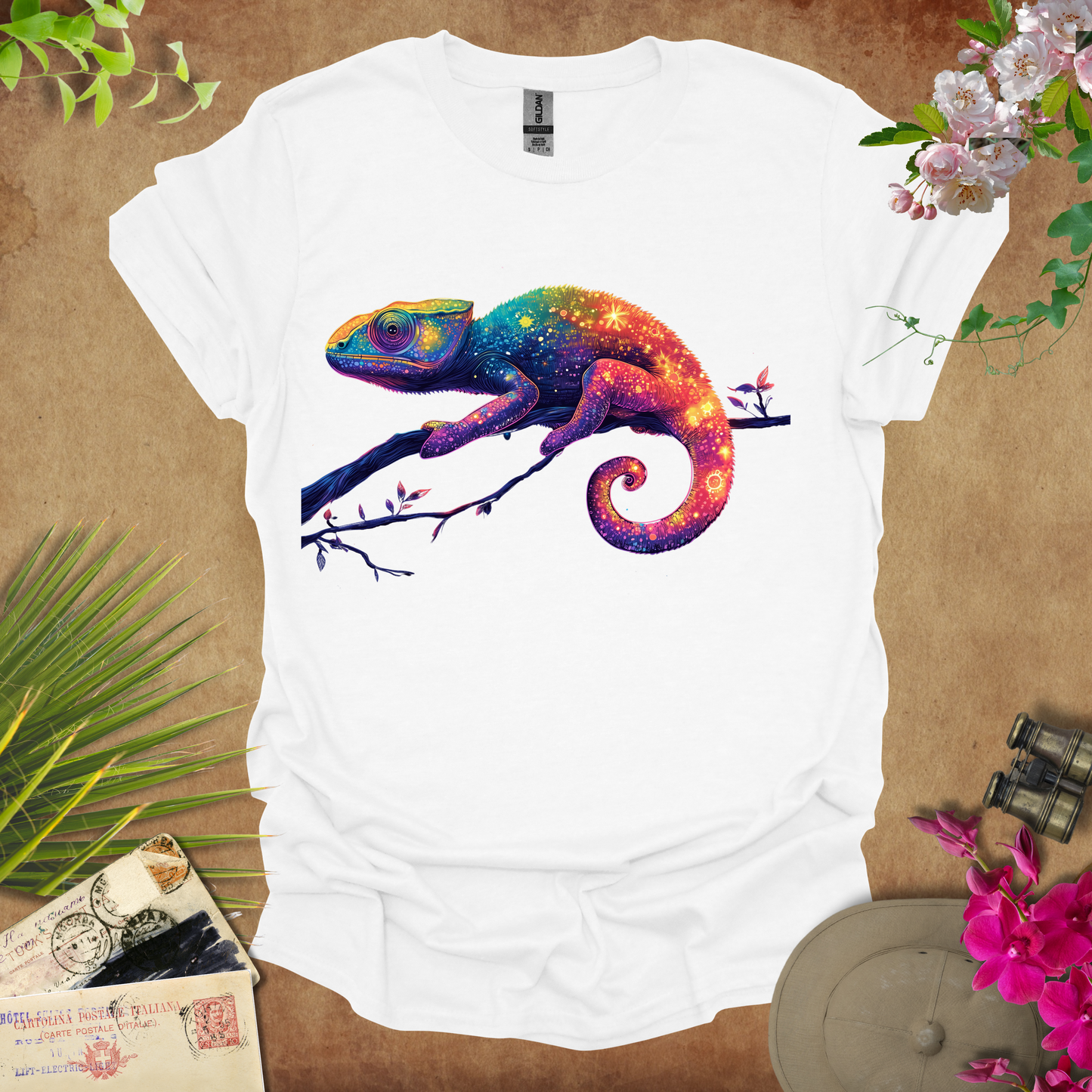 #249 Psychedelic Chameleon T-Shirt