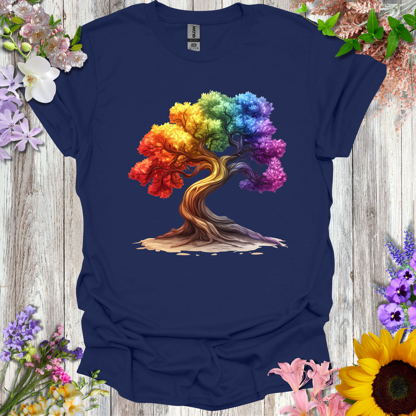 #146 Rainbow Bonsai T-Shirt
