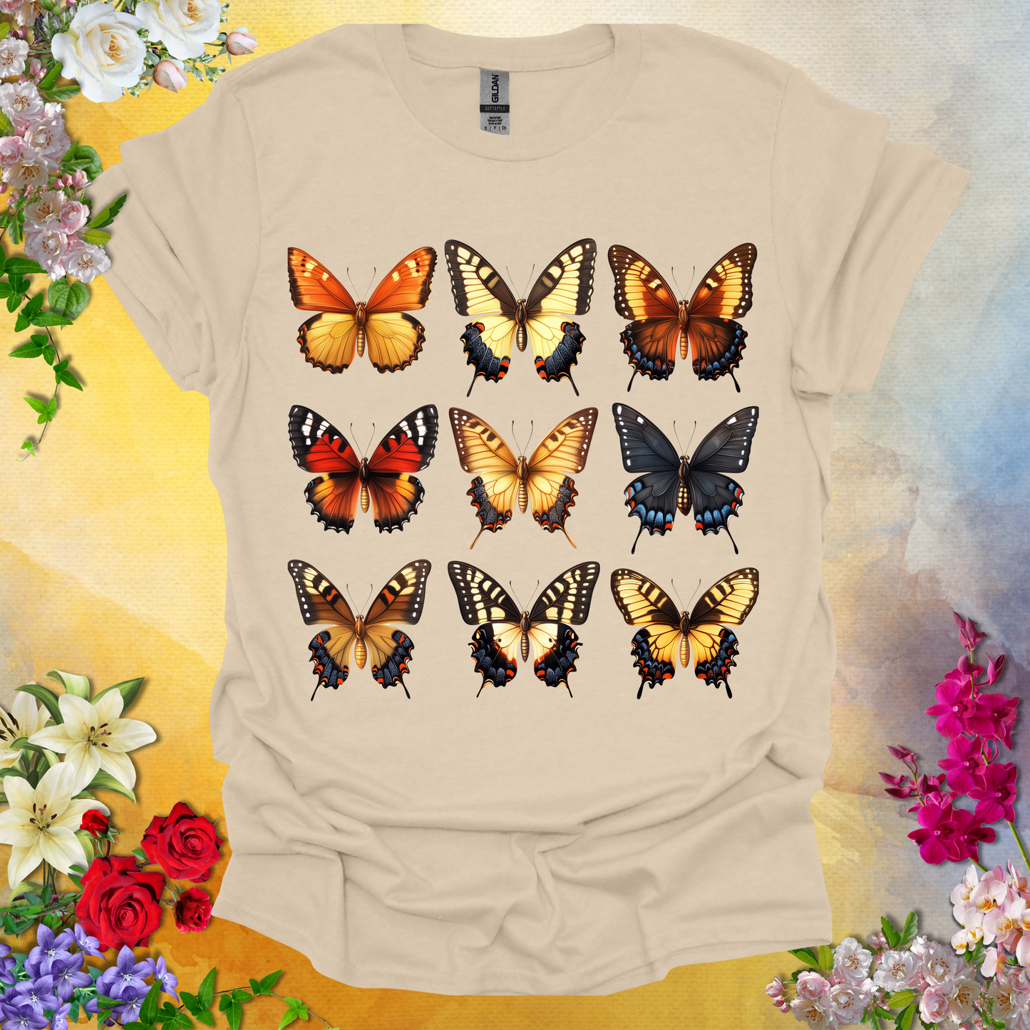 #217 Butterfly Collection T-Shirt